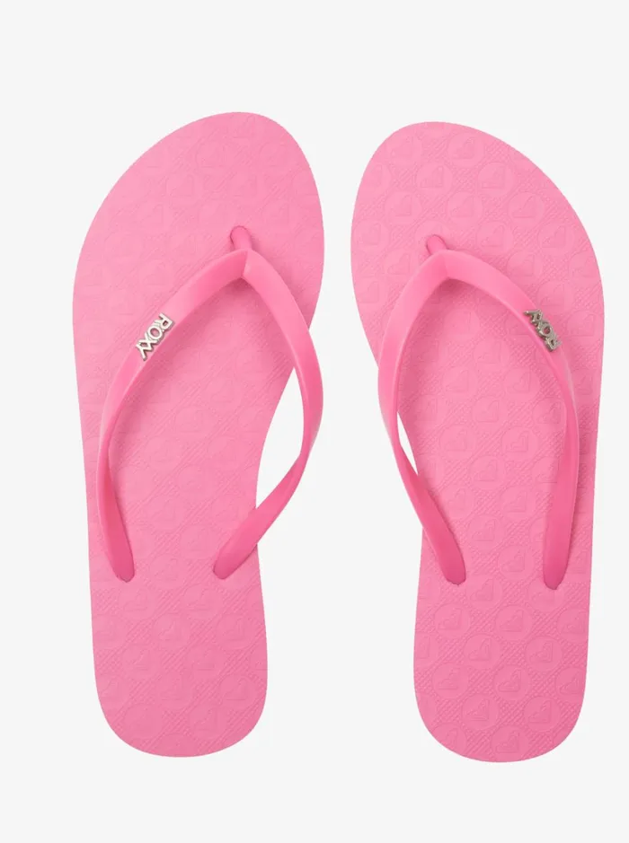 Roxy Flip Flops Viva Hi Sandals Hot Pink 8211 Women