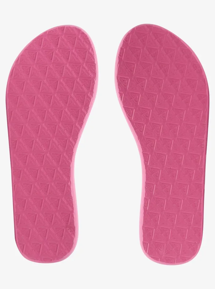Roxy Flip Flops Viva Hi Sandals Hot Pink 8211 Women