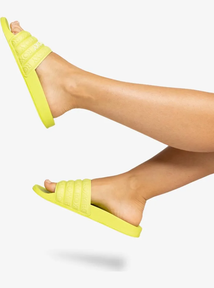 Roxy Sandals Slippy WaterFriendly Sandals Lime 8211 Women