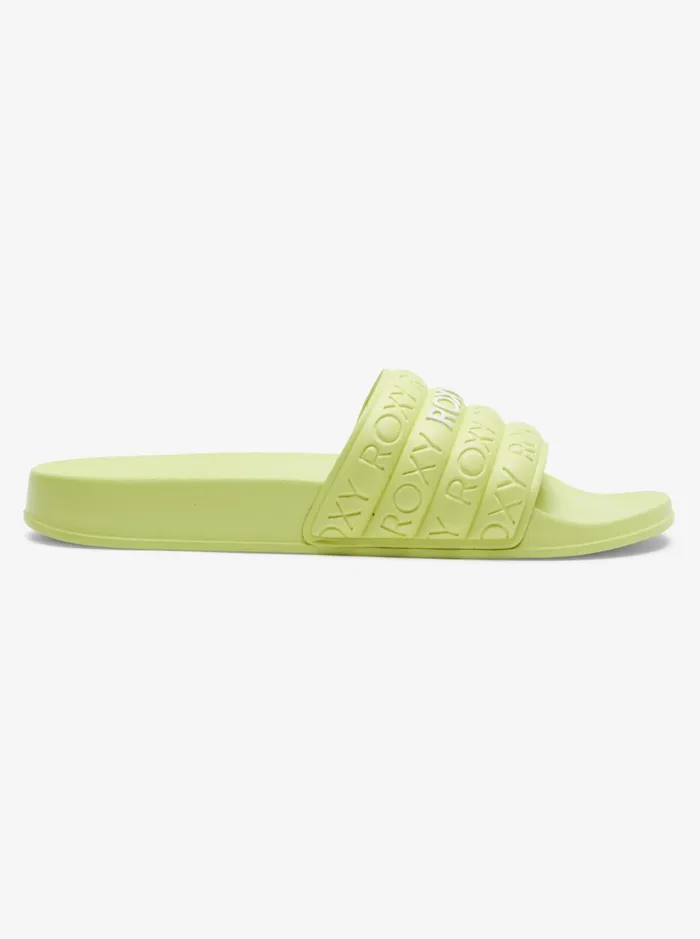 Roxy Sandals Slippy WaterFriendly Sandals Lime 8211 Women