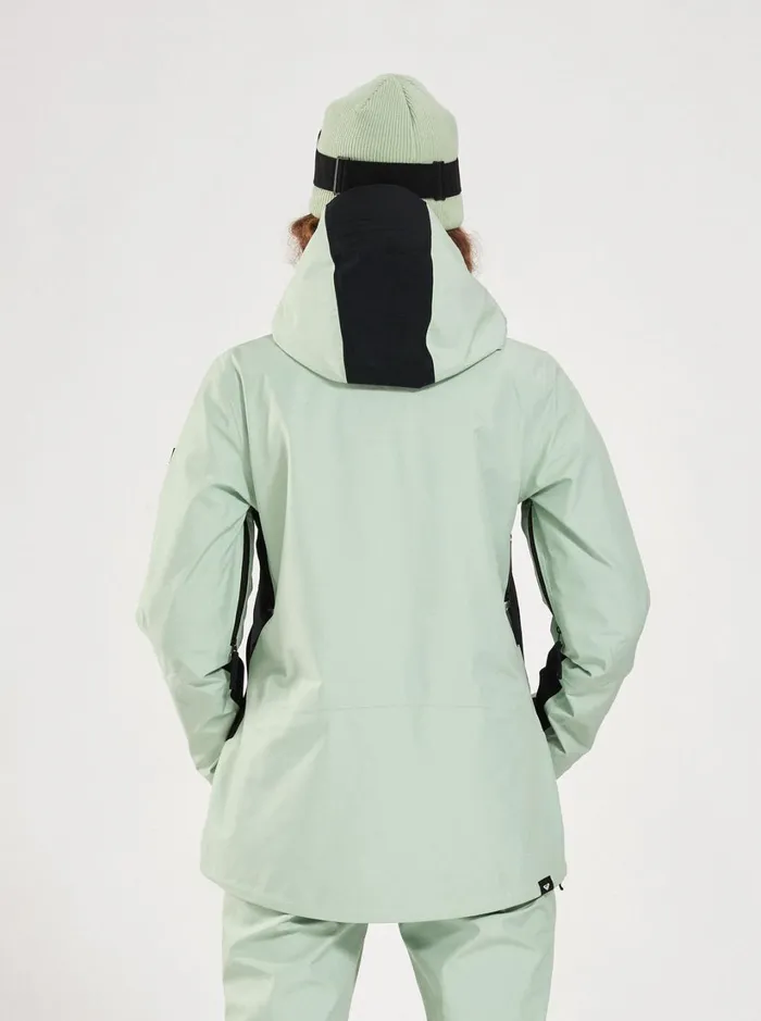 Roxy Snow Jackets GORETEX Lunalite 3L Technical Snow Jacket Cameo Green 8211 Women