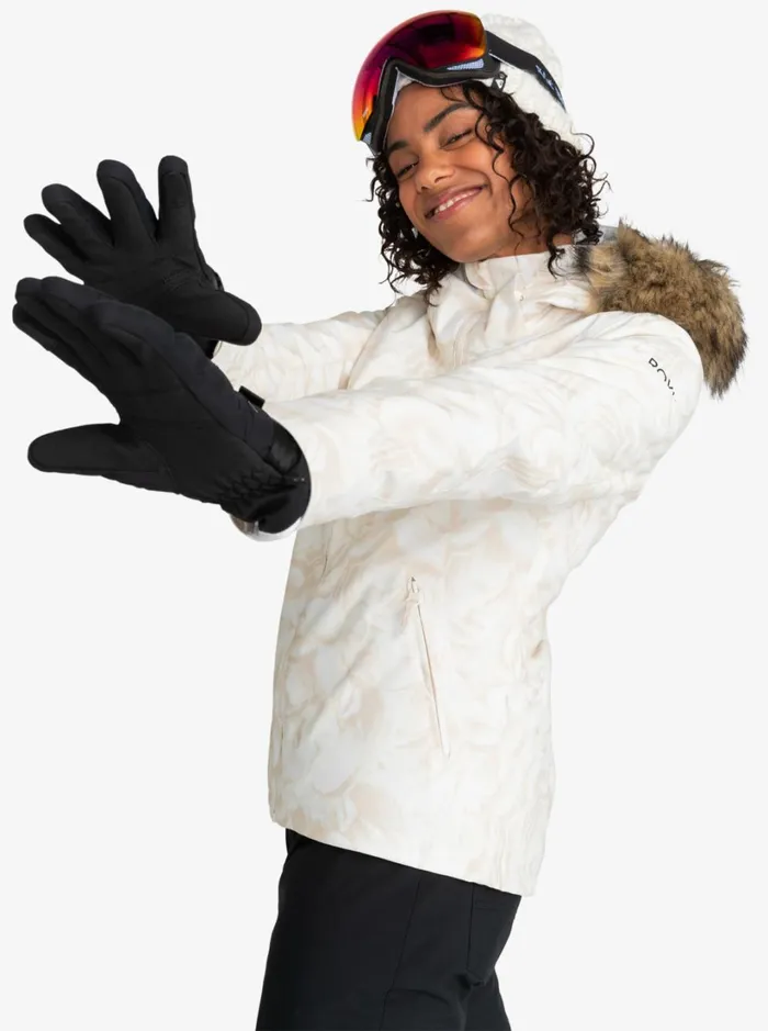 Roxy Snow Jackets Jet Ski Technical Snow Jacket Egret Glow 8211 Women