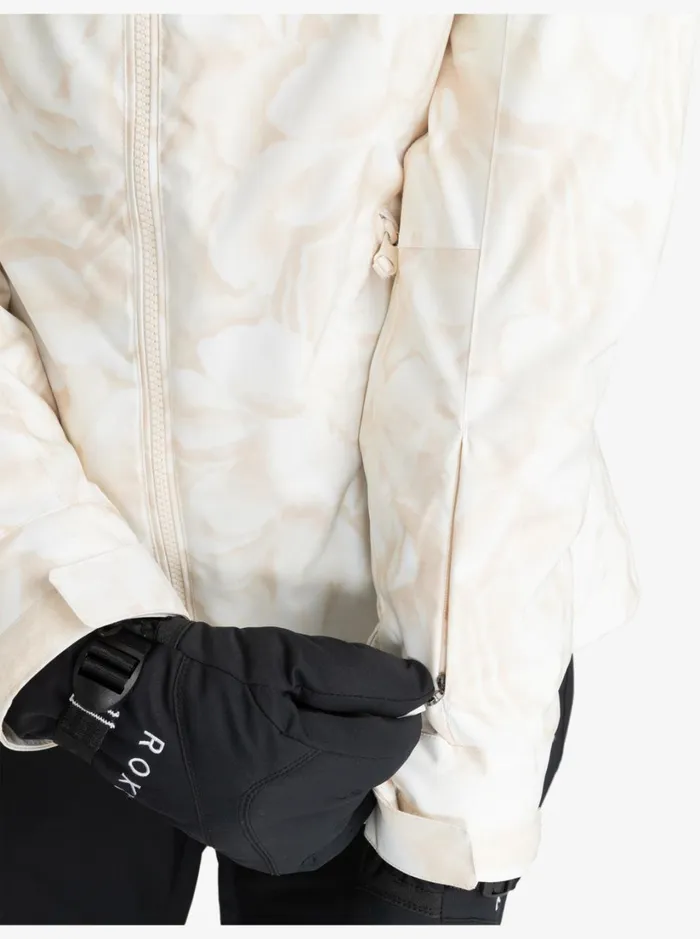Roxy Snow Jackets Jet Ski Technical Snow Jacket Egret Glow 8211 Women