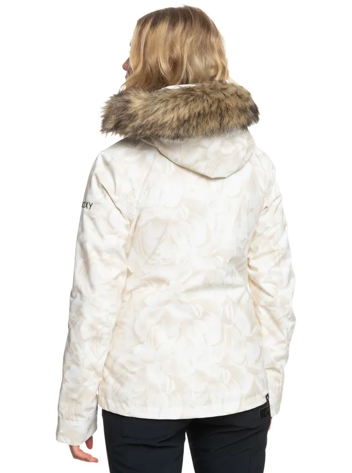 Roxy Snow Jackets Jet Ski Technical Snow Jacket Egret Glow 8211 Women