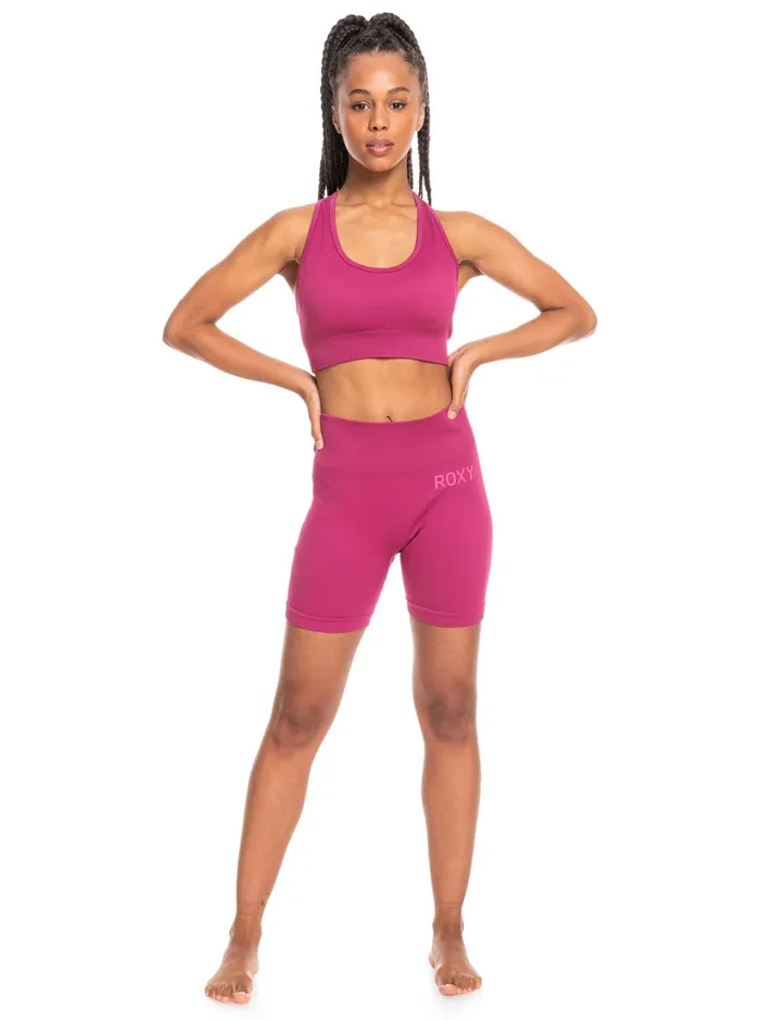 Roxy Sports Bras Time To Pretend Sports Bra Boysenberry 8211 Women