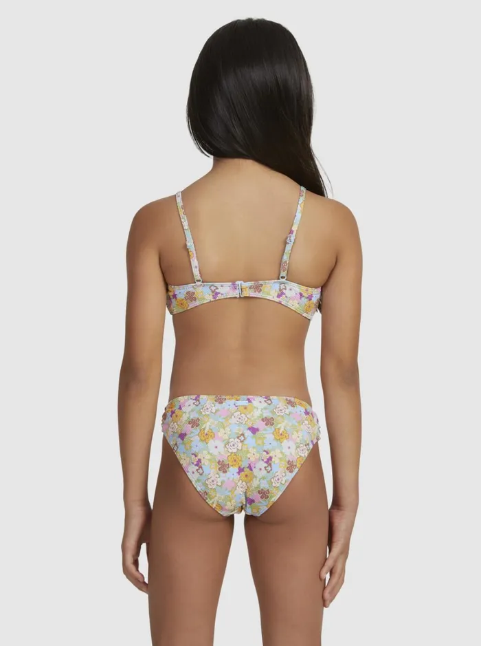 Roxy Swim Girls039 716 Nostalgic Seaside Two Piece Bralette Bikini Set Fern Memories 8211 Women