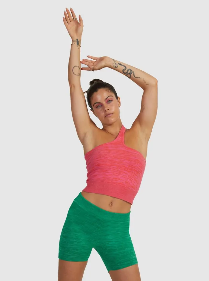 Roxy Tops Bold As Love Knitted Crop Top Setting Sun 8211 Women