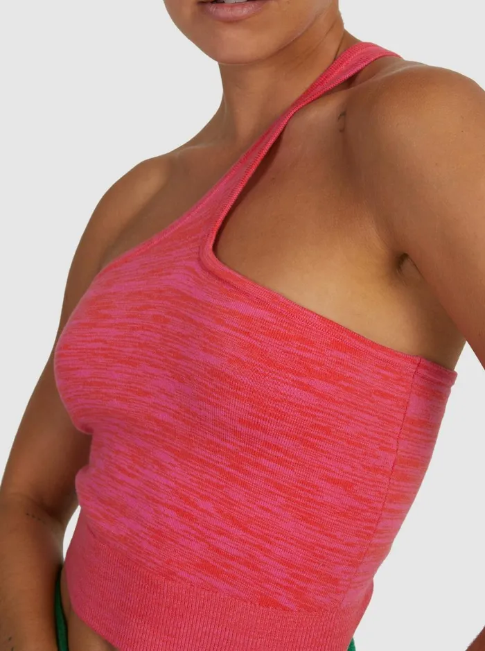 Roxy Tops Bold As Love Knitted Crop Top Setting Sun 8211 Women