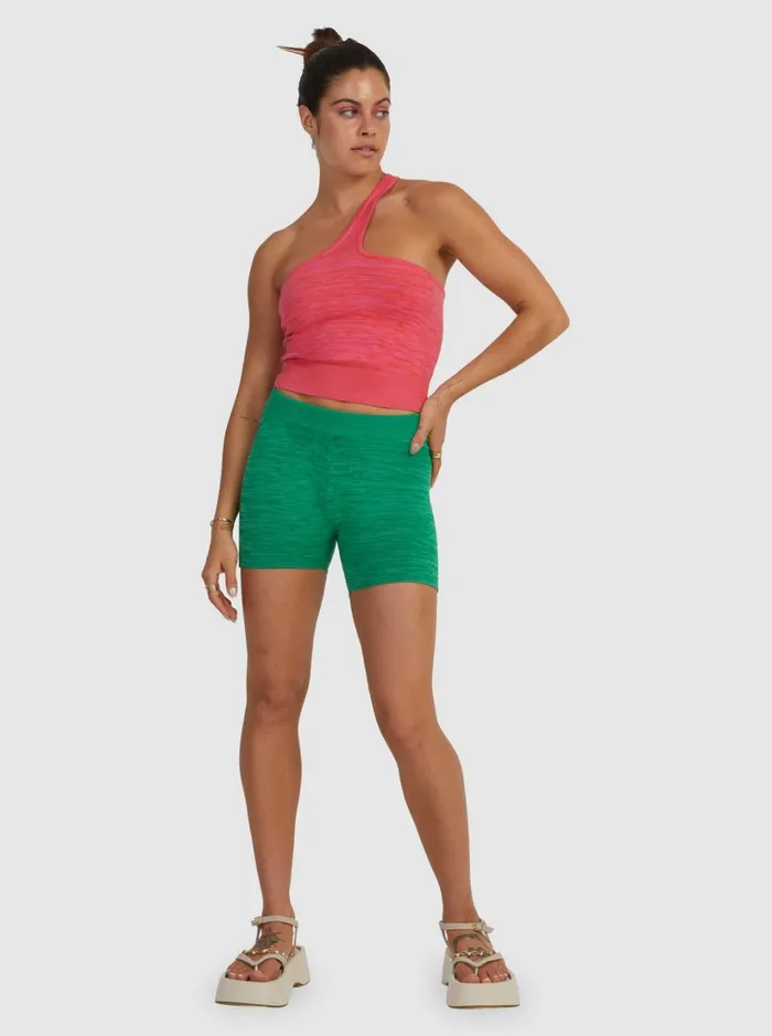 Roxy Tops Bold As Love Knitted Crop Top Setting Sun 8211 Women
