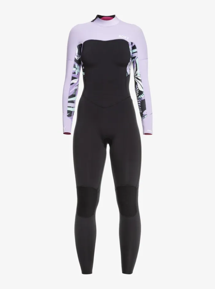 Roxy Wetsuits 32mm Swell Series Back Zip Wetsuit Anthracite Splash Yw 8211 Women