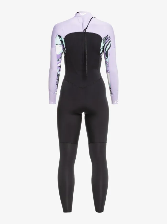 Roxy Wetsuits 32mm Swell Series Back Zip Wetsuit Anthracite Splash Yw 8211 Women
