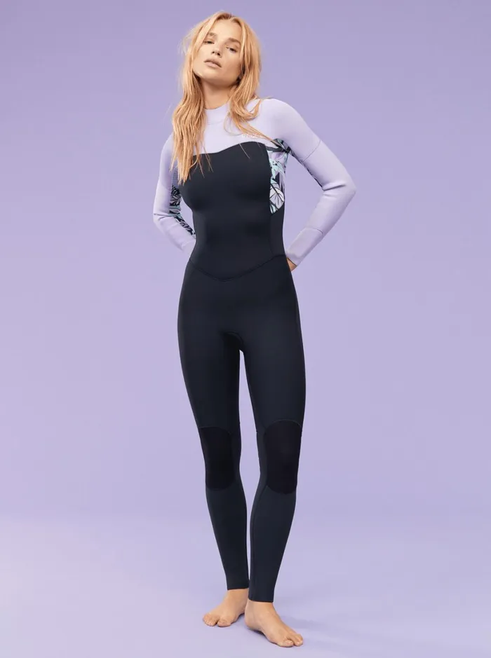 Roxy Wetsuits 32mm Swell Series Back Zip Wetsuit Anthracite Splash Yw 8211 Women