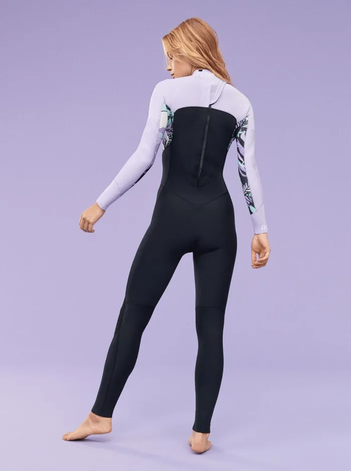 Roxy Wetsuits 32mm Swell Series Back Zip Wetsuit Anthracite Splash Yw 8211 Women
