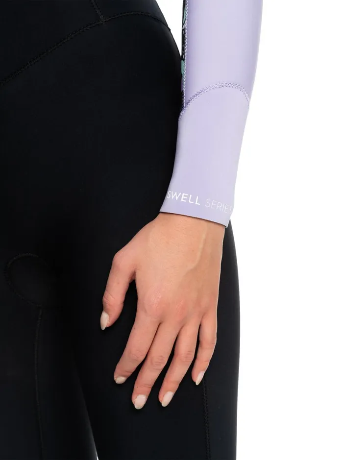 Roxy Wetsuits 32mm Swell Series Back Zip Wetsuit Anthracite Splash Yw 8211 Women