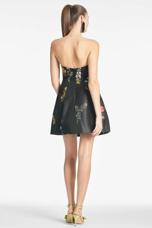 Sachin and Babi Alanna Dress 8211 Noir Bouquet Noir Bouquet Women Mini