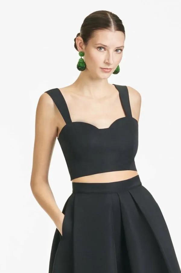 Sachin and Babi Darcy Top 8211 Black Black Women Matching Sets