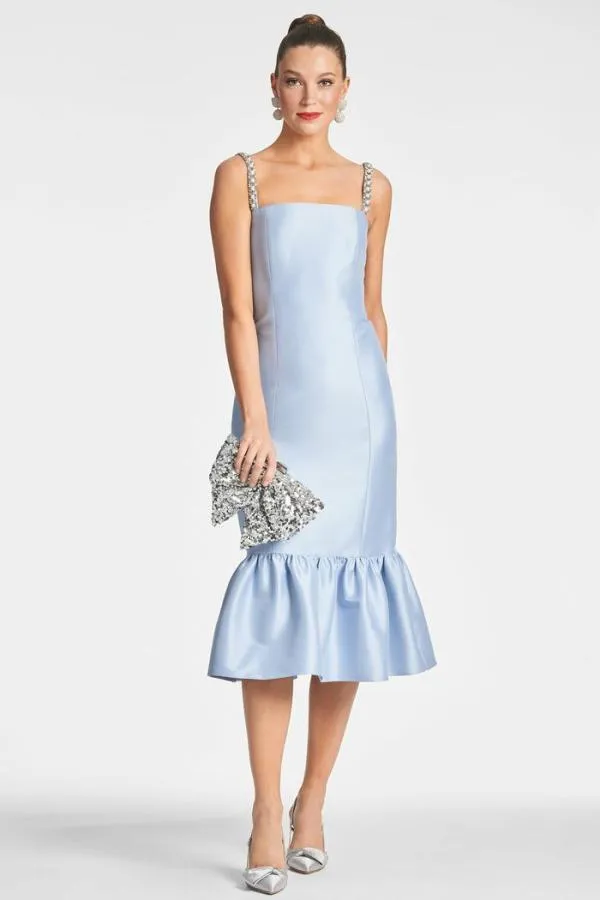 Sachin and Babi Elise Dress 8211 Glacial Blue Glacial Blue Women Sheath