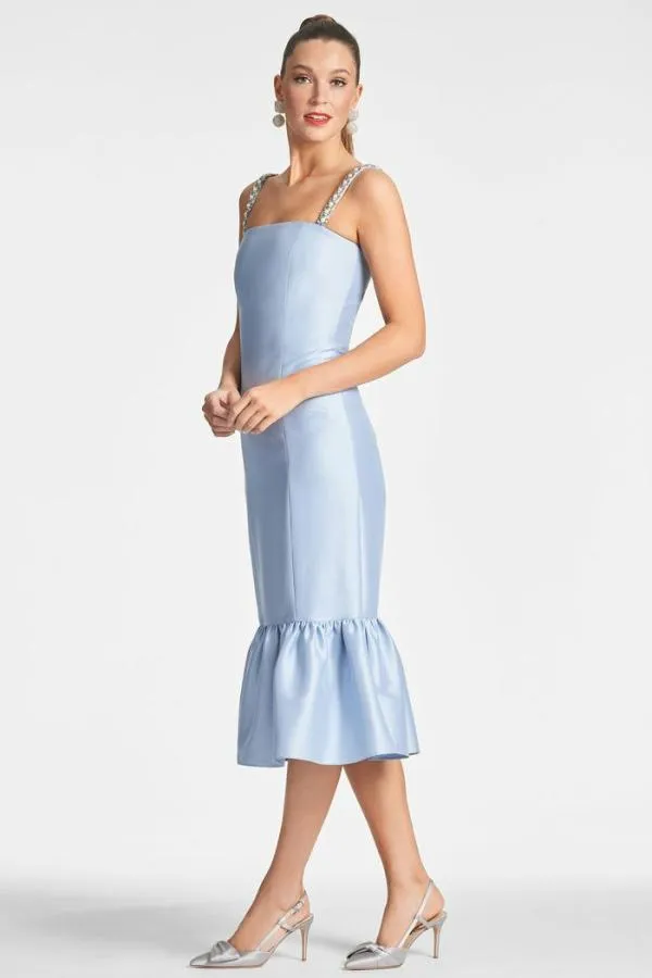 Sachin and Babi Elise Dress 8211 Glacial Blue Glacial Blue Women Sheath