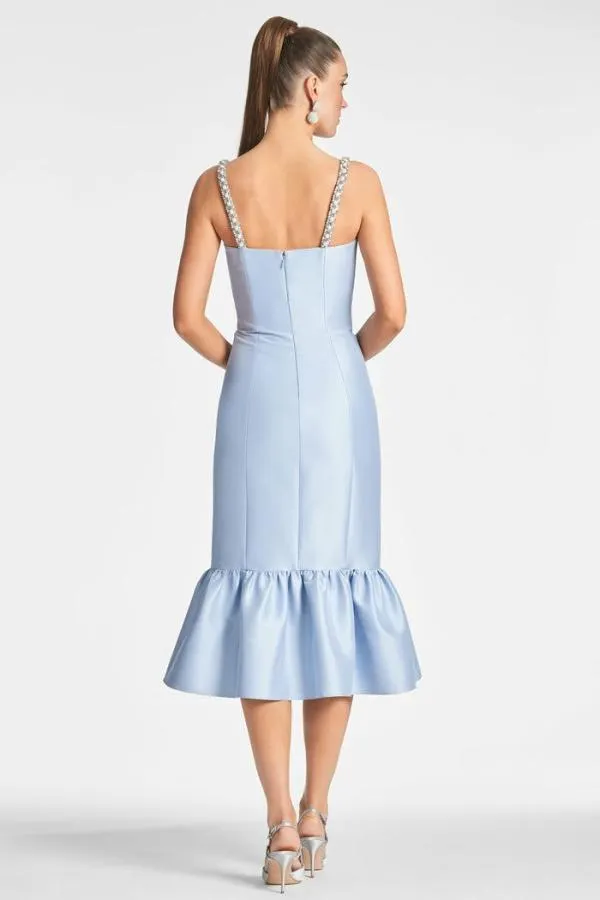 Sachin and Babi Elise Dress 8211 Glacial Blue Glacial Blue Women Sheath