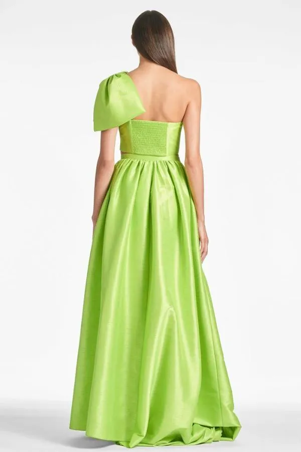 Sachin and Babi Kyla Top 8211 Electric Lime Electric Lime Women Matching Sets