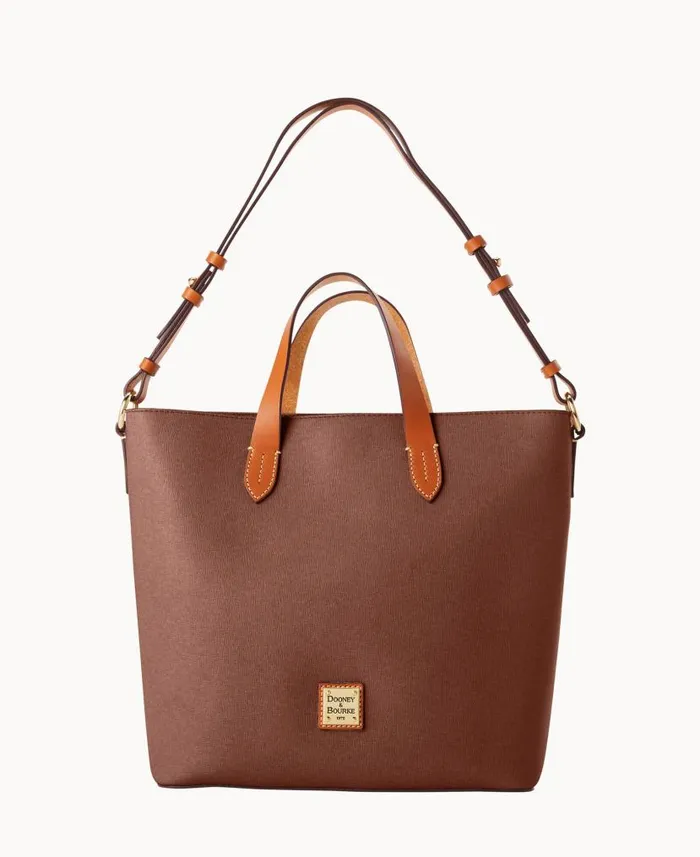 Saffiano Lilliana With Pouch Amber Woman Dooney and Bourke Satchels