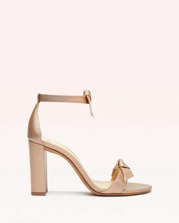 Sandals Women Alexandre Birman Alexandre Birman Clarita Block 90 Metallic Champagne 8211 Gold Heels Champagne Sandals Women Alexandre Birman Alexandre Birman Clarita Block 90 Metallic Champagne 8211 Gold Heels Champagne