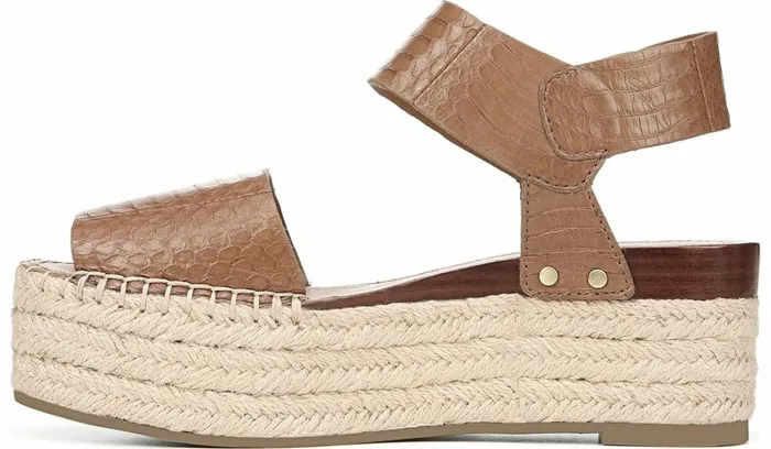 Sandals Women Franco Sarto Sarto Leo 2 Espadrille Wedge Sandal Saddle Snake Print Leather Sandals Women Franco Sarto Sarto Leo 2 Espadrille Wedge Sandal Saddle Snake Print Leather