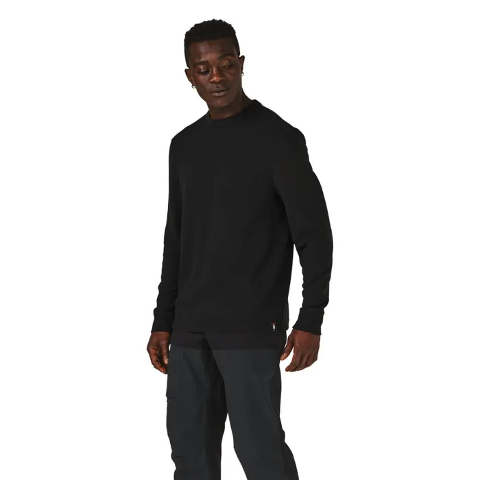 Santiam Waffle LS Tee Black Men Danner Shirts