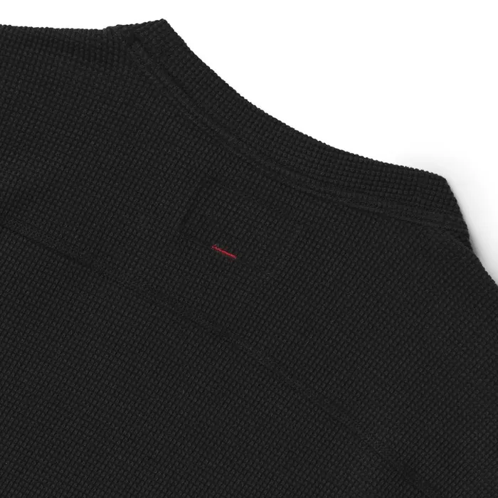 Santiam Waffle LS Tee Black Men Danner Shirts