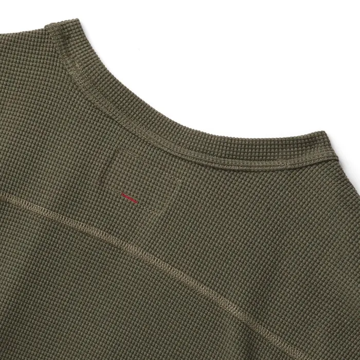 Santiam Waffle LS Tee Dusty Olive Men Danner Shirts