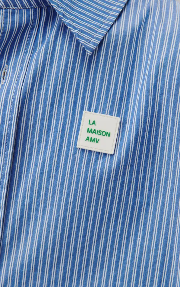 Shirt Zatybay Aqua Stripes Men American Vintage Shirts Shirt Zatybay Aqua Stripes Men American Vintage Shirts