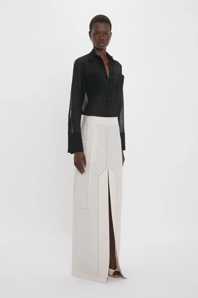 Shirts and Tops Women Victoria Beckham Pocket Detail Shirt In Black