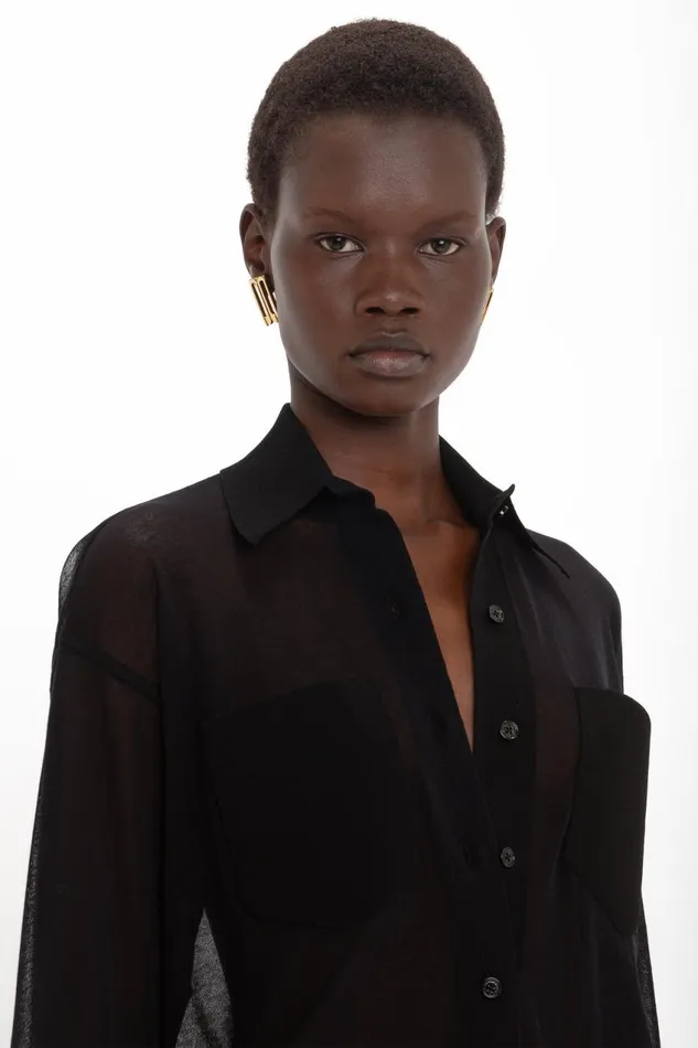 Shirts and Tops Women Victoria Beckham Pocket Detail Shirt In Black