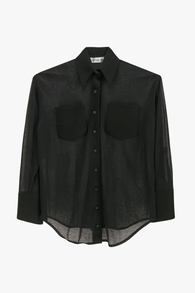 Shirts and Tops Women Victoria Beckham Pocket Detail Shirt In Black