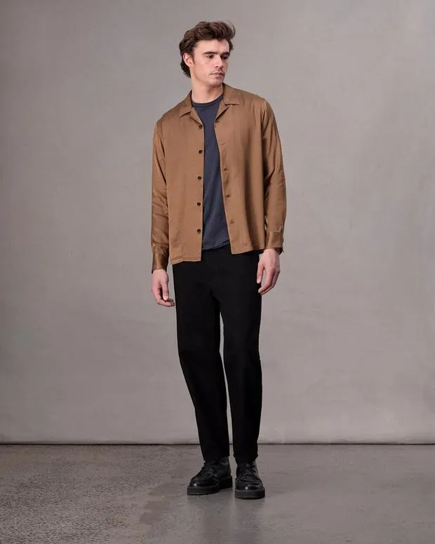 Shirts Men Rag and Bone Avery Jacquard Shirt Brown Geo