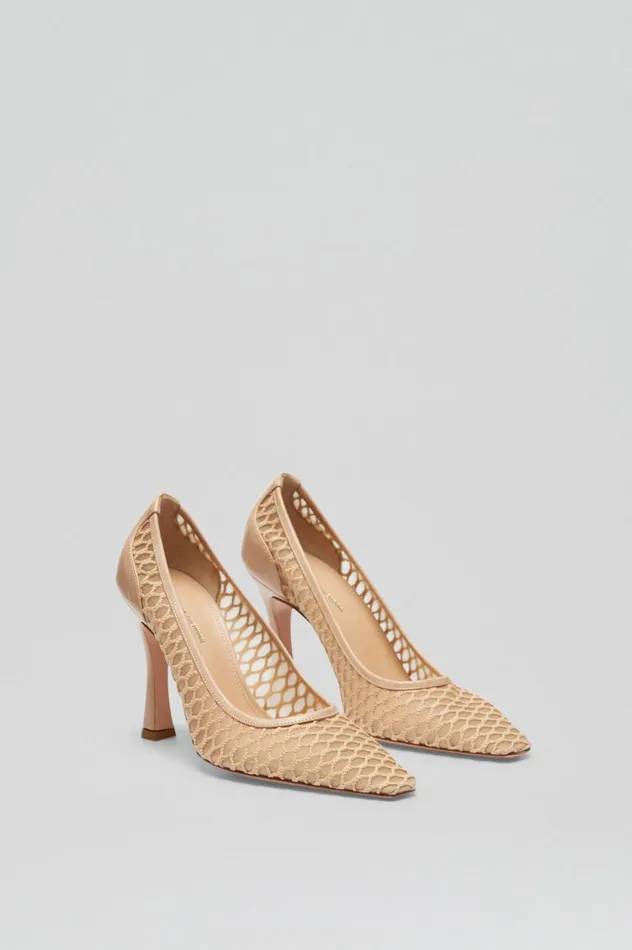 Shoes Women Scanlan Theodore MESH PUMP 95 Sand