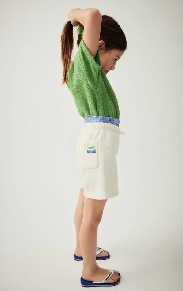 Shorts Bobypark Ecru Kids American Vintage Trousers and Shorts Shorts Bobypark Ecru Kids American Vintage Trousers and Shorts