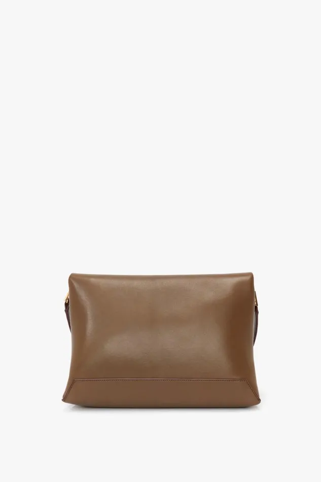 Shoulder Bags Women Victoria Beckham Chain Pouch With Strap In Khaki Leather