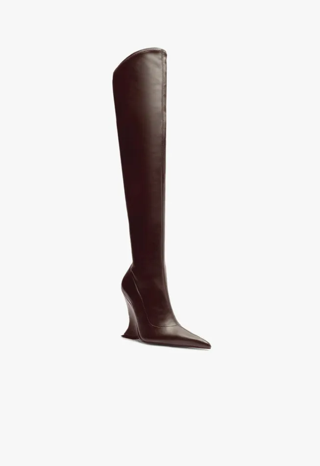 Siena Over The Knee Boot Red Women Schutz Shoes Boots