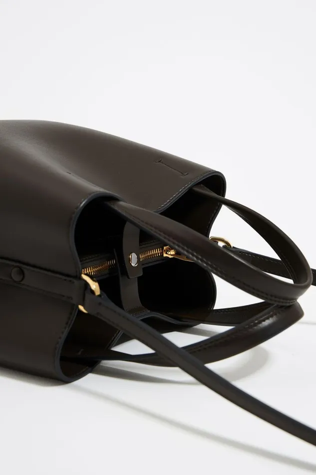 Small Olive Leather Chihuahua Bag Olive Women Bimba Y Lola Leather Bags