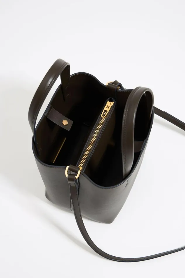 Small Olive Leather Chihuahua Bag Olive Women Bimba Y Lola Leather Bags