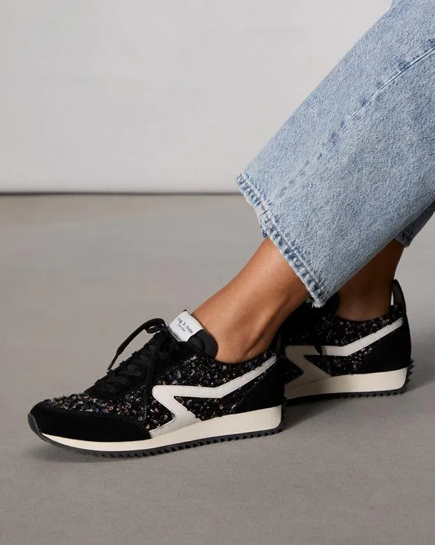 Sneakers Women Rag and Bone Retro Runner Sneaker Black Multi