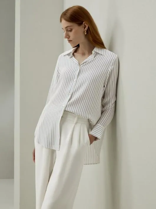 SOS Shirt Women Blouses Lilysilk Shirts