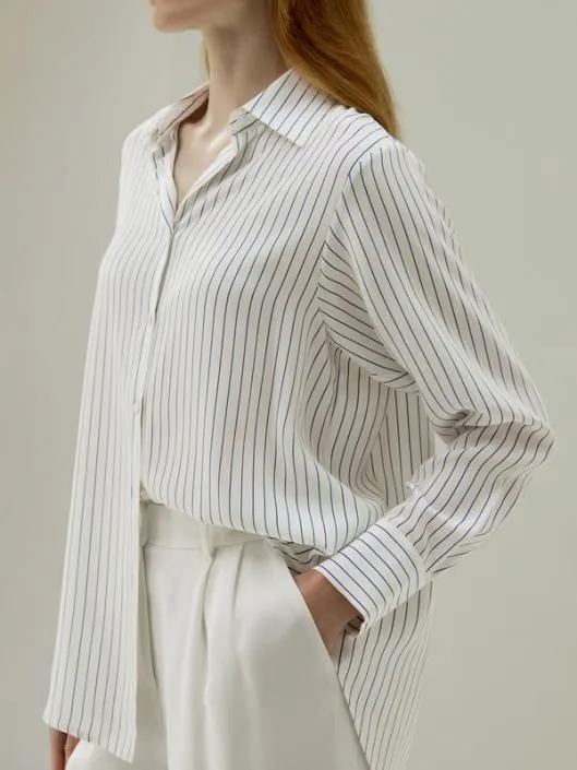 SOS Shirt Women Blouses Lilysilk Shirts