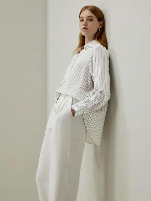SOS Shirt Women Blouses Lilysilk Shirts