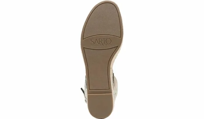 Spadrilles Women Franco Sarto Sarto Lexie Espadrille Platform Sandal Dusty Rose Snake Leather