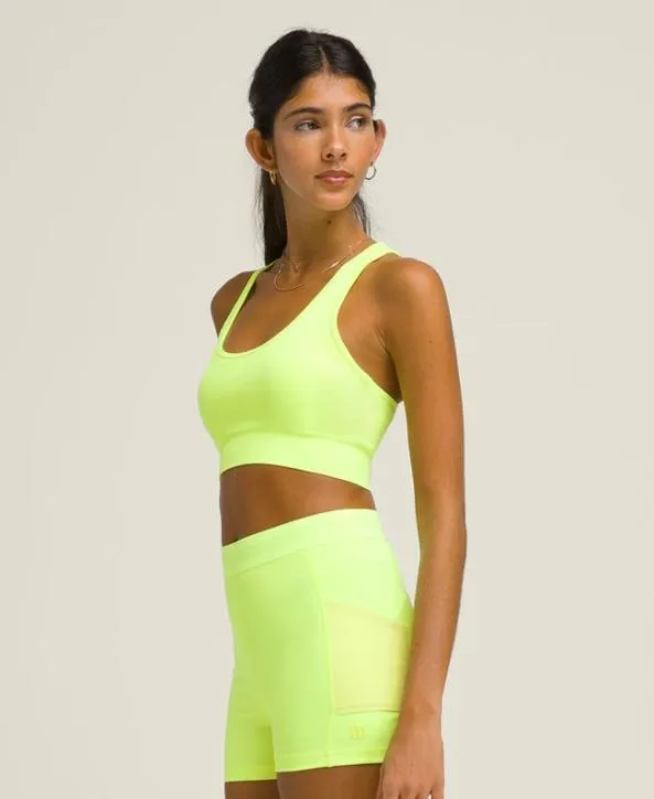 Sports Bras Women Wilson Ace Seamless Bra Top Tennis Ball Yellow