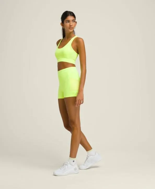 Sports Bras Women Wilson Ace Seamless Bra Top Tennis Ball Yellow