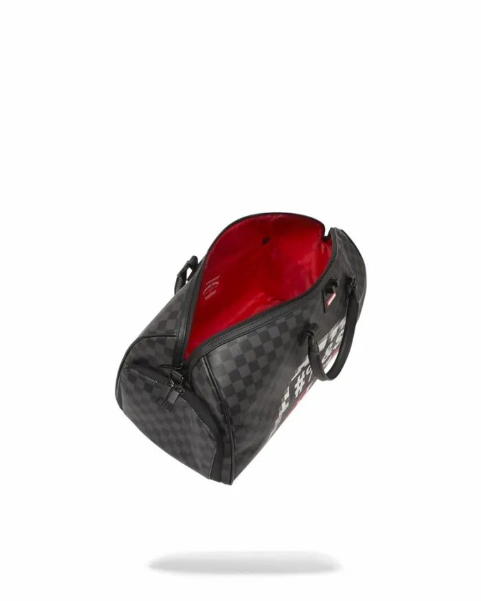 SPRAYGROUND 039WHAT THE BEEP039 SHARK DUFFLE Bags