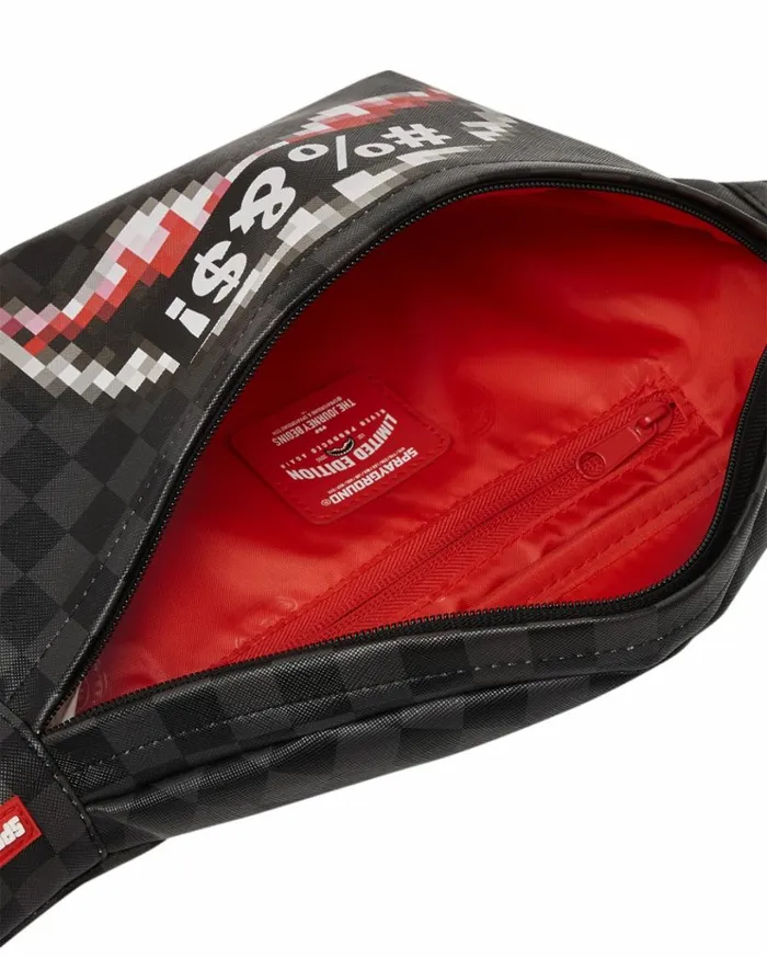 SPRAYGROUND 039WHAT THE BEEP039 SHARK SAVVY CROSSBODY Bags
